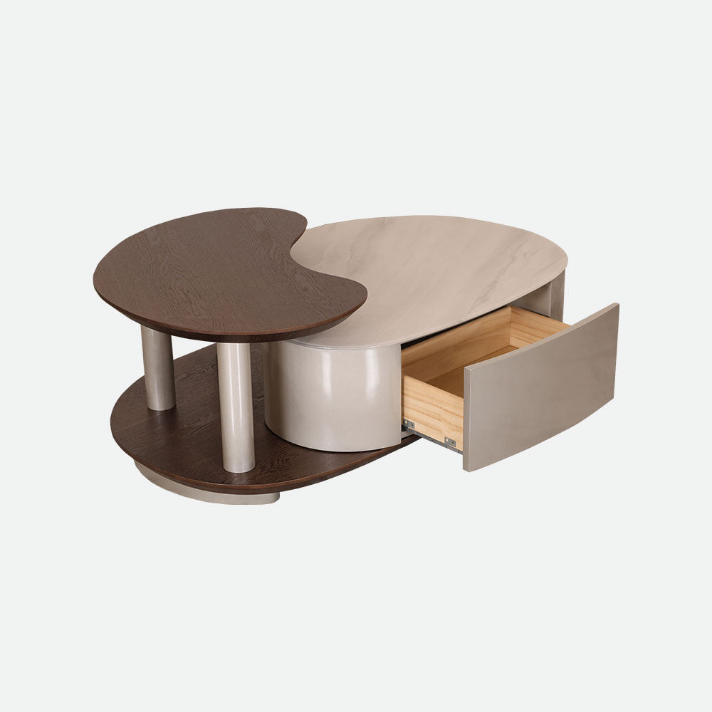 MAARK MARBLE TOP COFFEE TABLE 573 HT