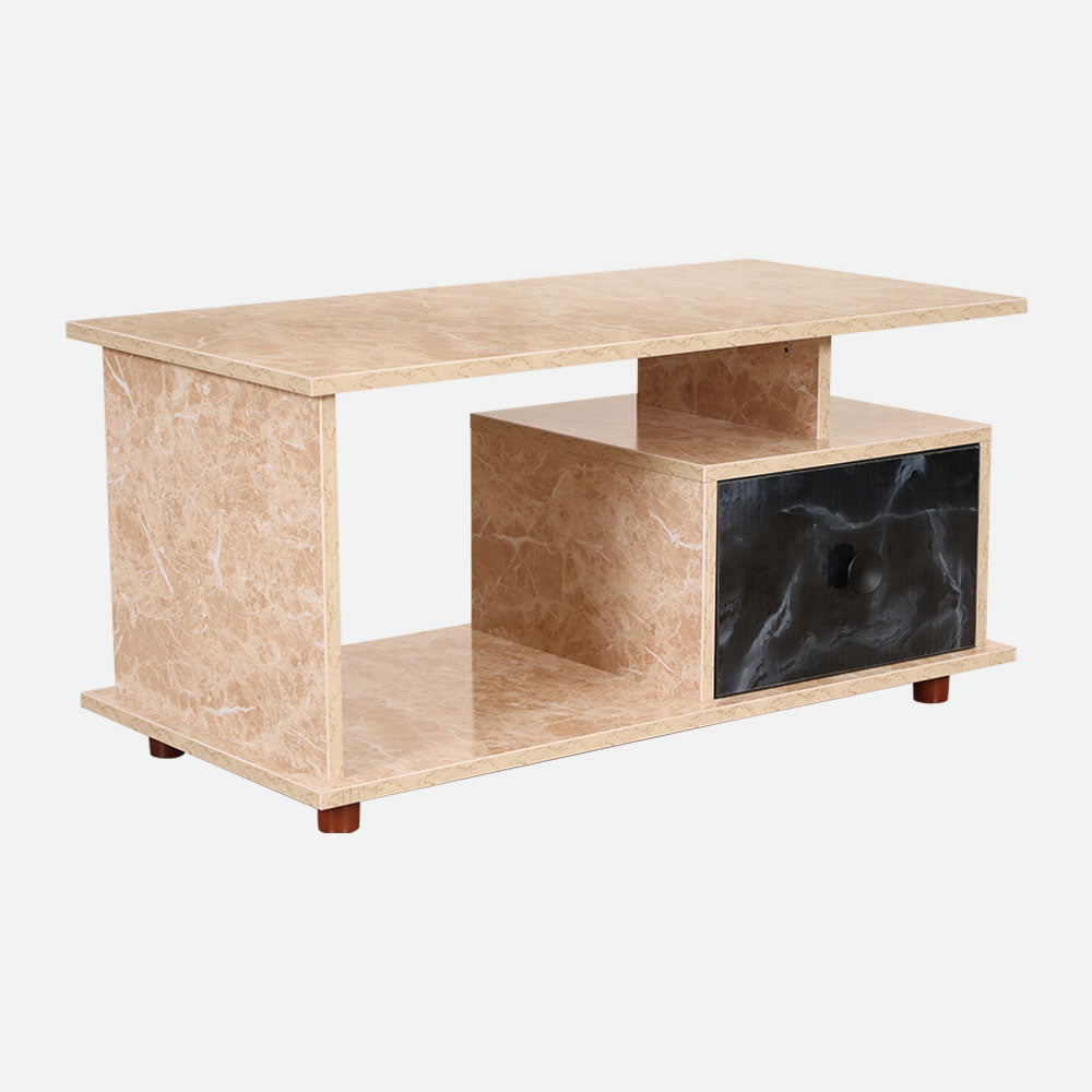 MAARK WOODEN FINISH COFFEE TABLE KUBERK