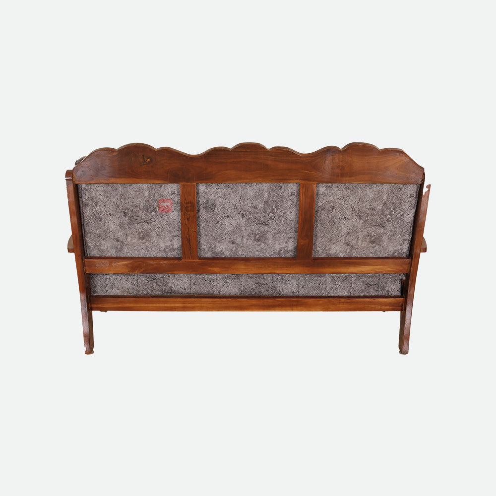 MAARK WOODEN SOFA SET (3+1+1) S-14 WCF