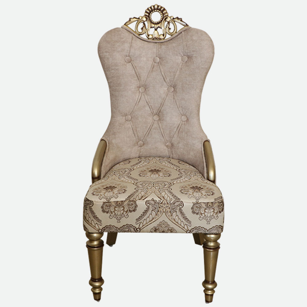 MAARK MARBLE TOP 6 SEATER DINING SET 6041 TD