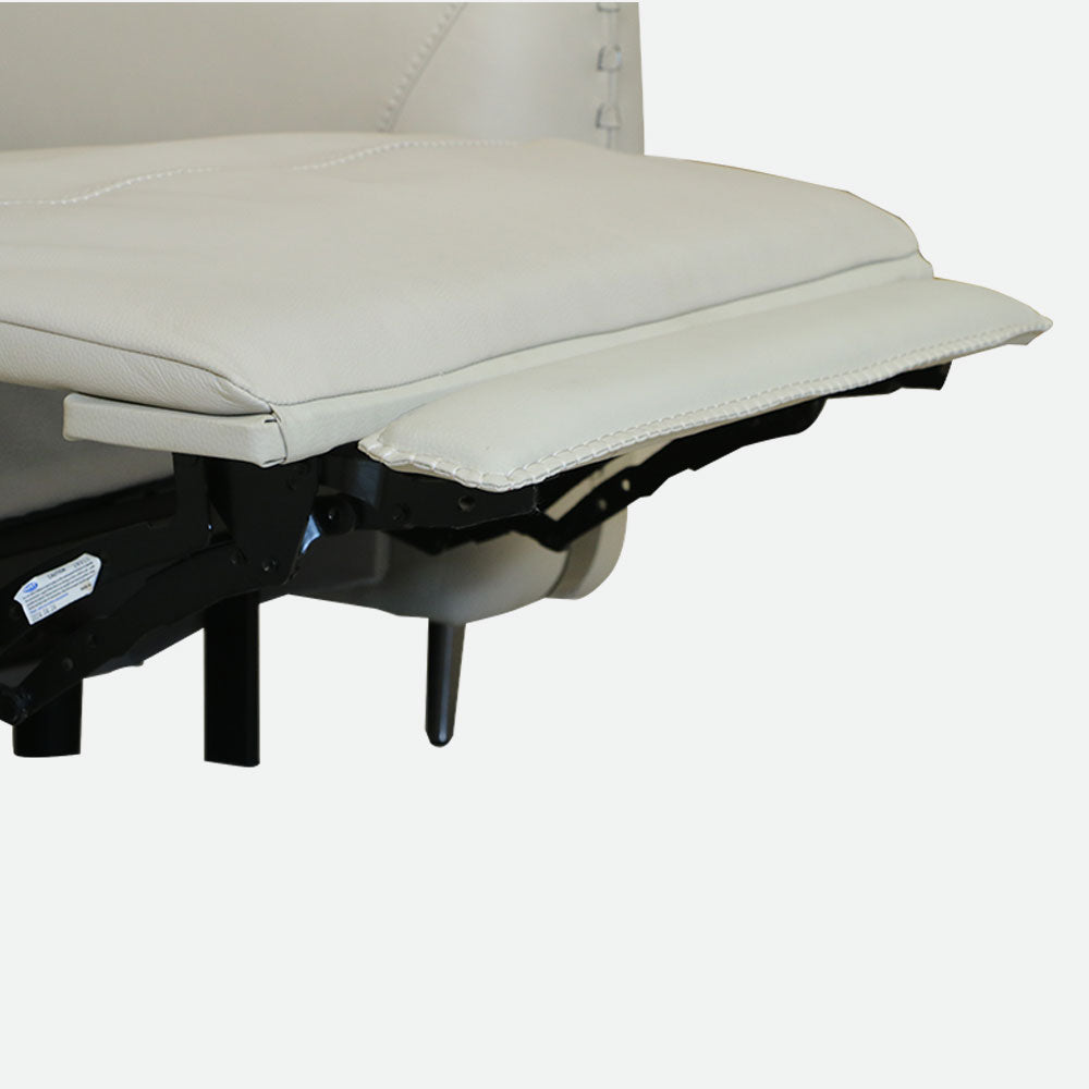 MAARK MOTORIZED RECLINER LEATHER SOFA SET (3R+2R+1R) 2A08-6194-15 BEIGE COLOUR HT