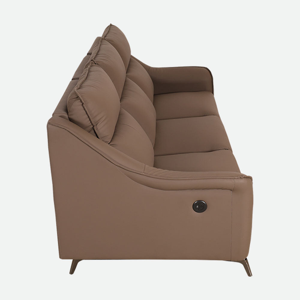 MAARK MOTORIZED RECLINER LEATHERETTE SOFA SET (3R+2R) RAFELE