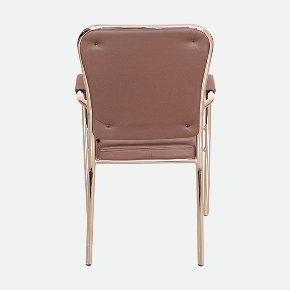 MAARK VISITOR CHAIR 518 COFFEE COLOUR HT
