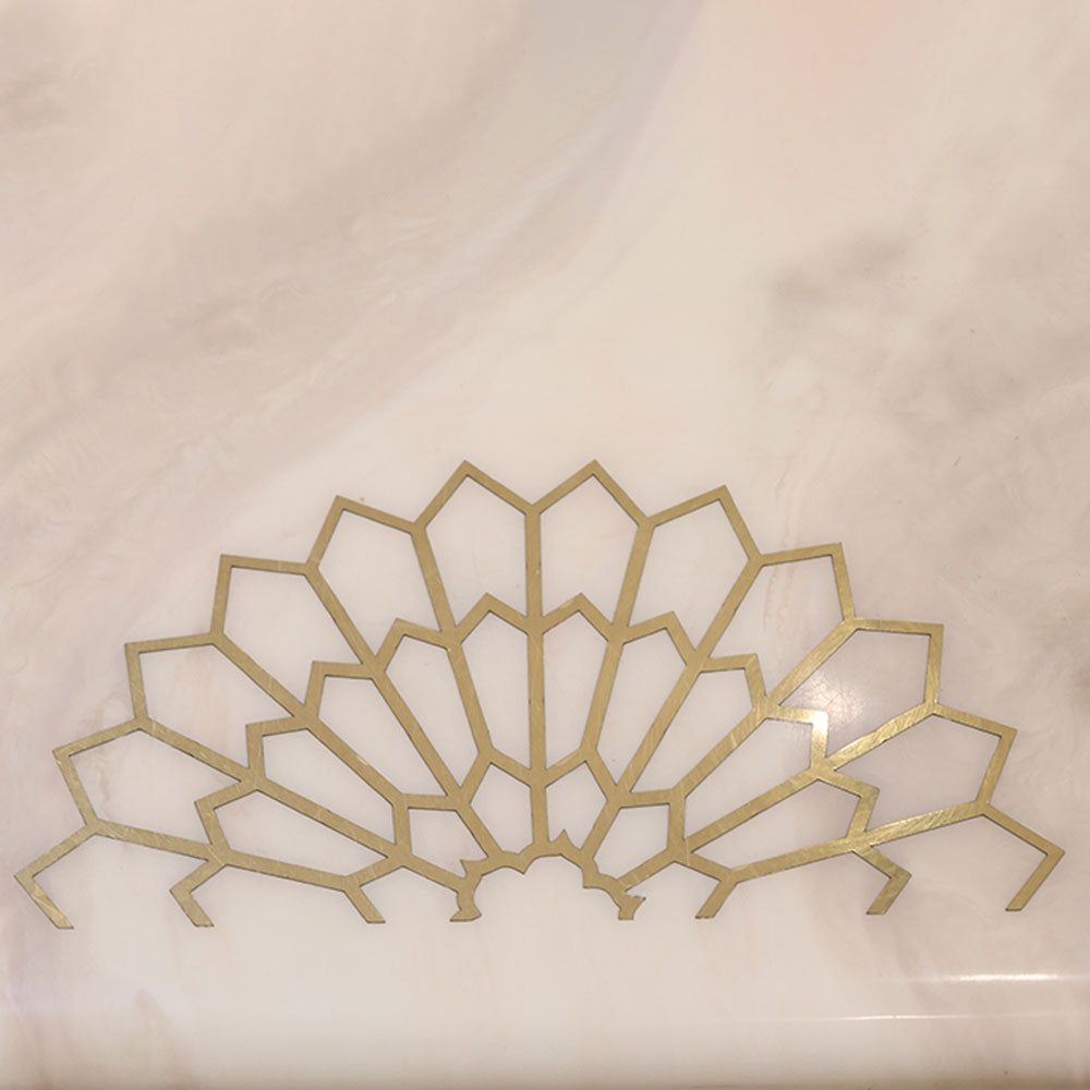 MAARK MARBLE TOP COFFEE TABLE MONALISA SM