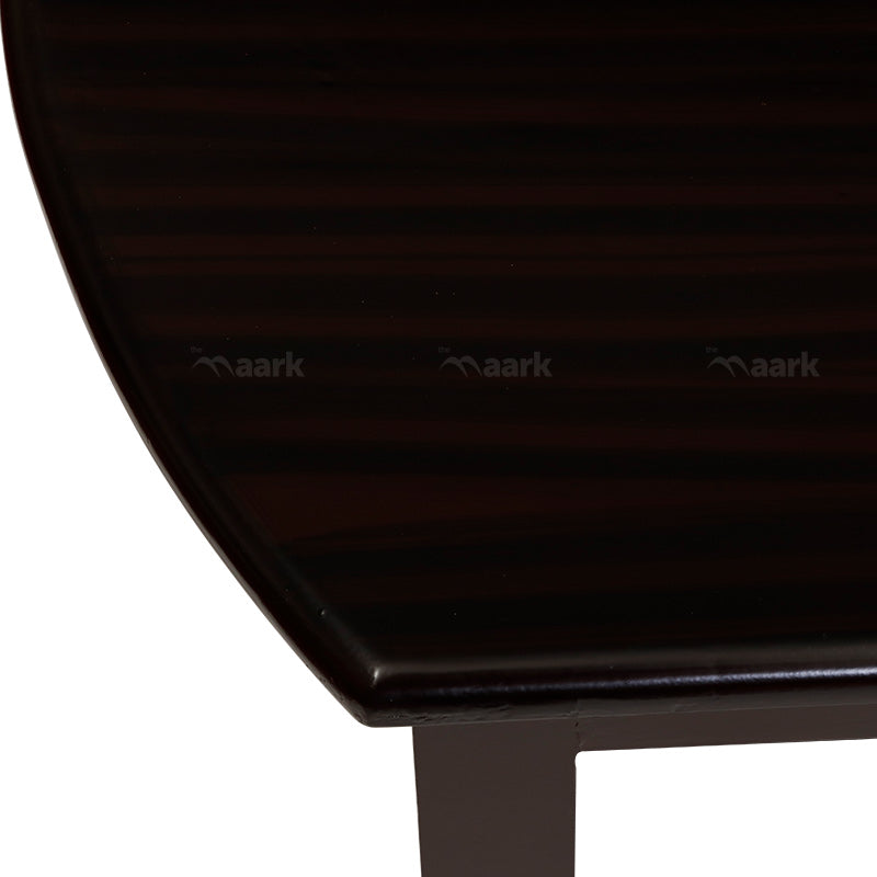 MAARK WOODEN FINISH VENUS COFFEE TABLE WALNUT COLOUR