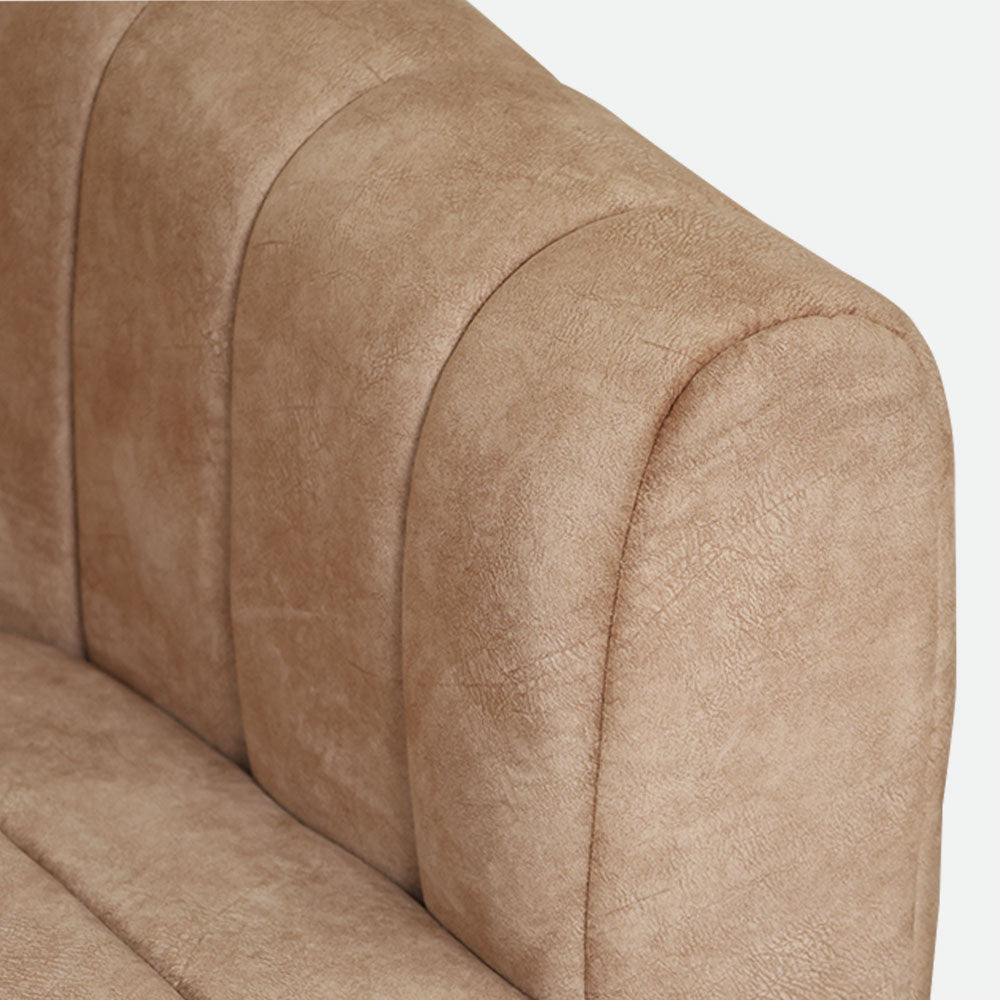 MAARK FABRIC THREE SEATER SOFA FLOREDA