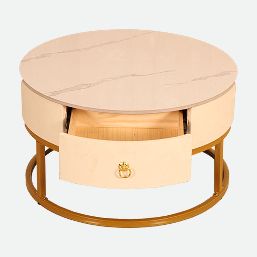 MAARK MARBLE TOP COFFEE TABLE Y203-1 HT