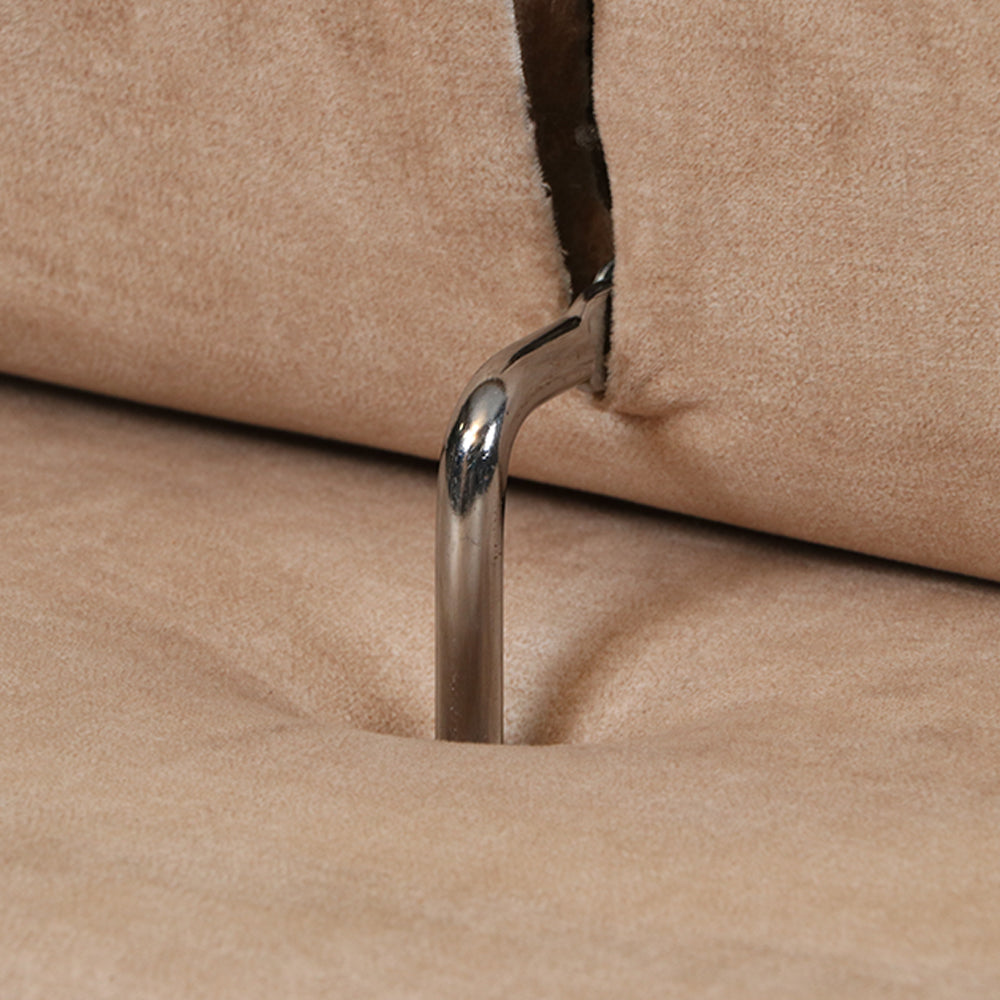 MAARK FABRIC TWO SEATER SOFA ROYCE HALF WHITE COLOUR