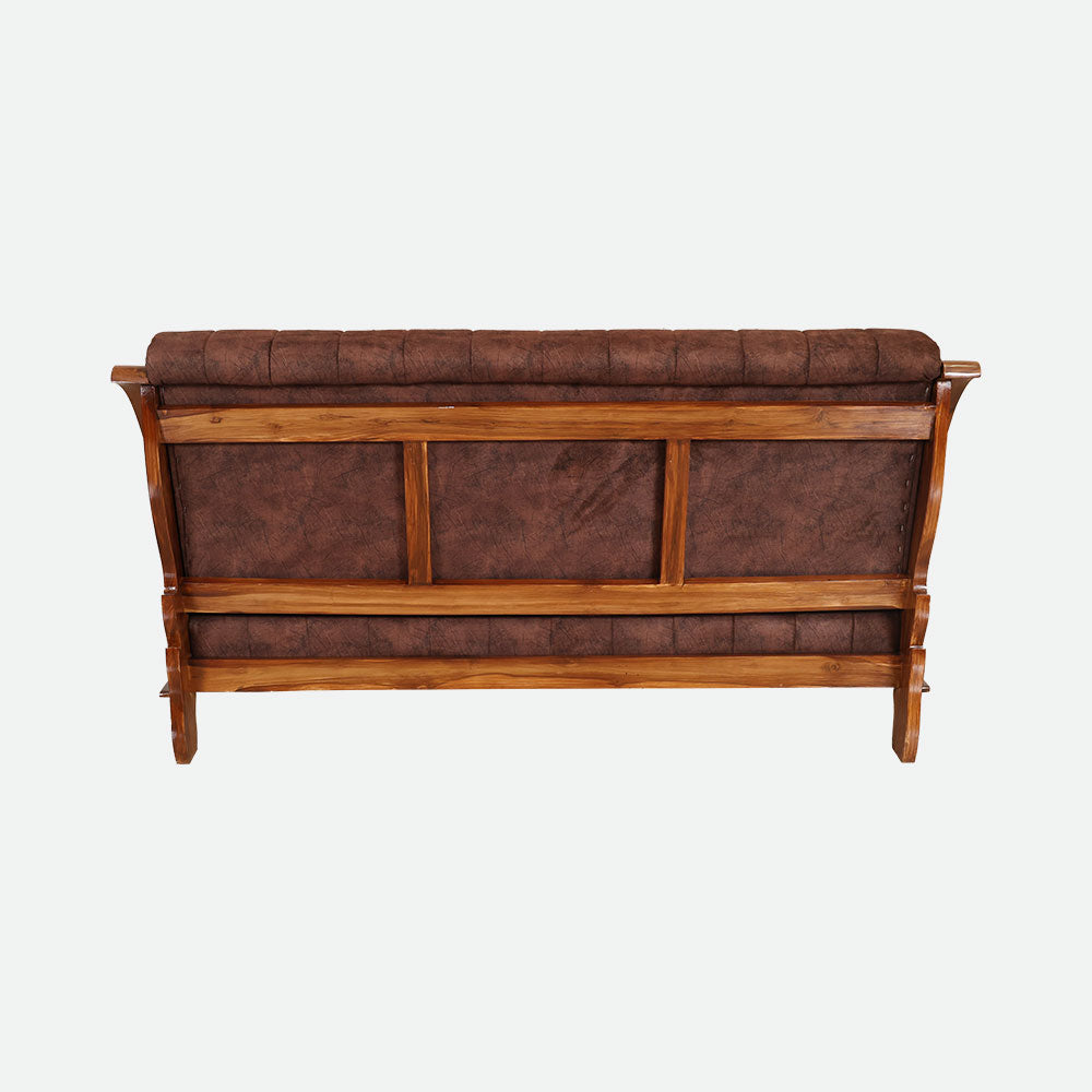 MAARK WOODEN SOFA SET (3+1+1) S-15 WCF