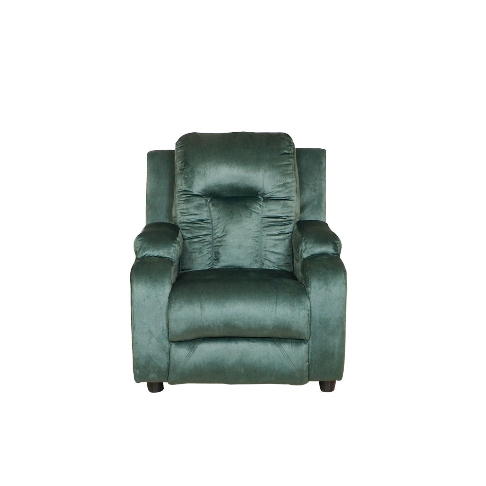 MAARK FABRIC SINGLE SEATER SOFA AMERICAN GREEN COLOUR