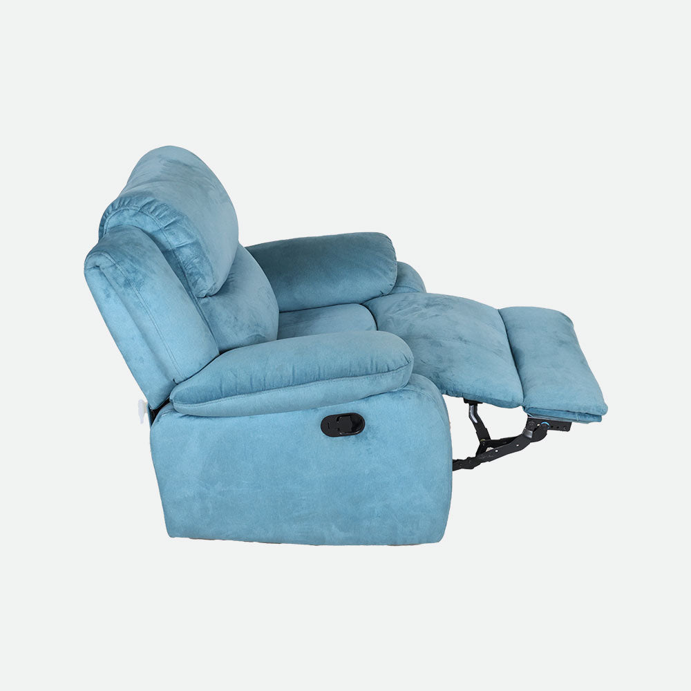 MAARK MANUAL RECLINER FABRIC SOFA SINGLE SEATER F211