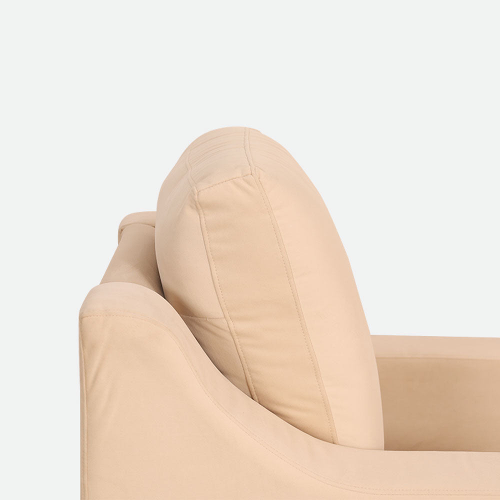 MAARK FABRIC SINGLE SEATER SOFA LOVE