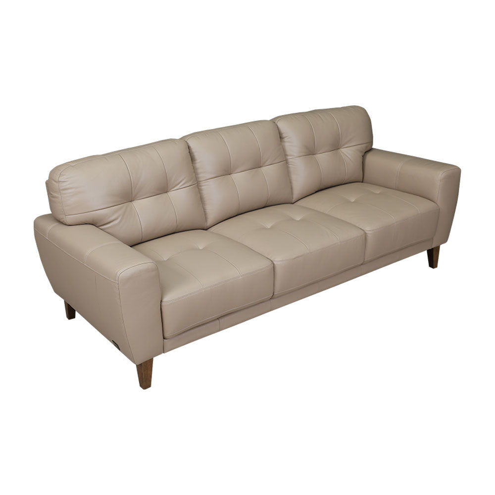 MAARK LEATHER SOFA SET (3+2) 6031 COL TAUPE ML
