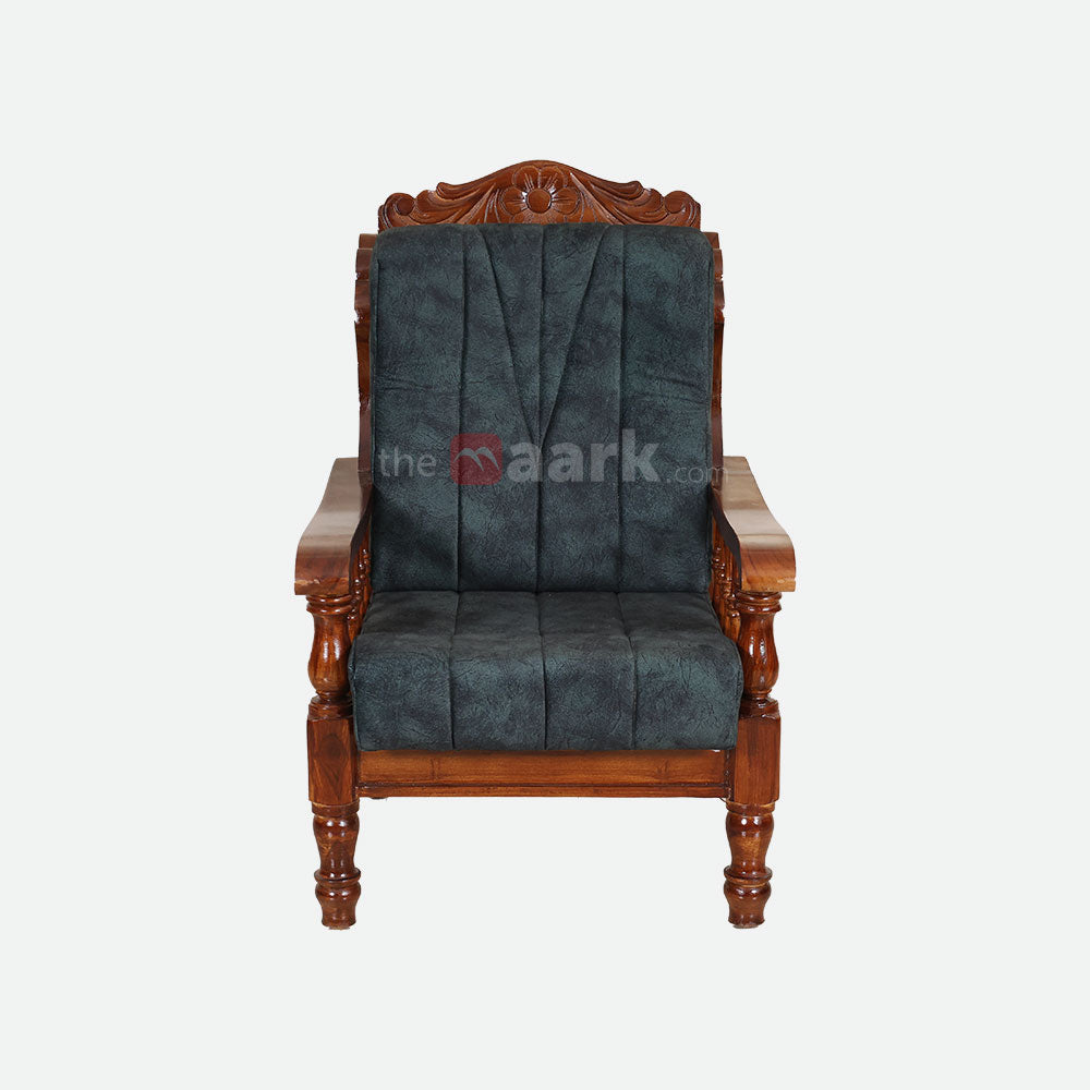 MAARK WOODEN SOFA SET (3+1+1) S-13 WCF