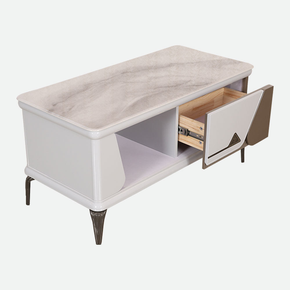 MAARK MARBLE TOP COFFEE TABLE 536-10 HT