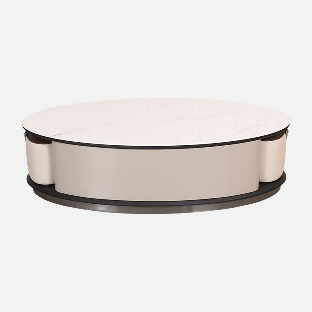 MAARK MARBLE TOP COFFEE TABLE CJ3521 HT