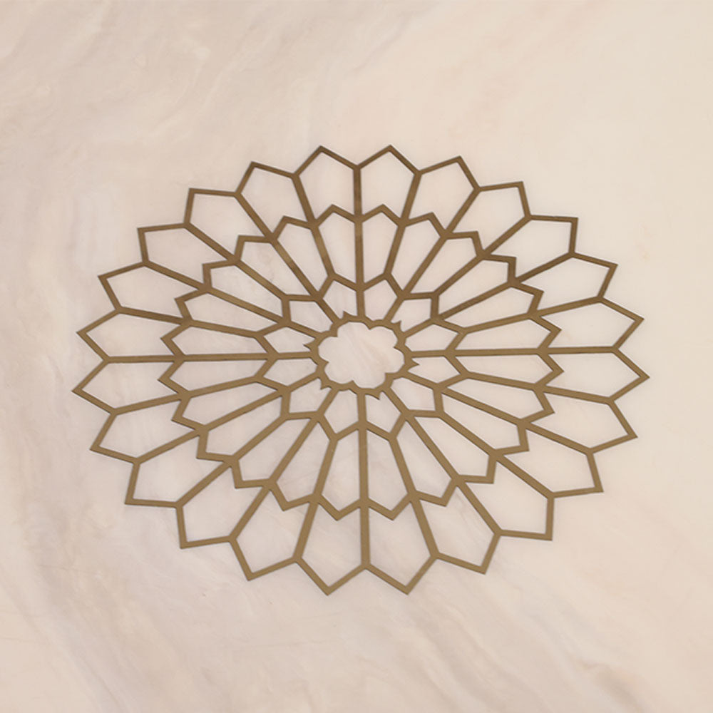 MAARK MARBLE TOP COFFEE TABLE MONALISA SM