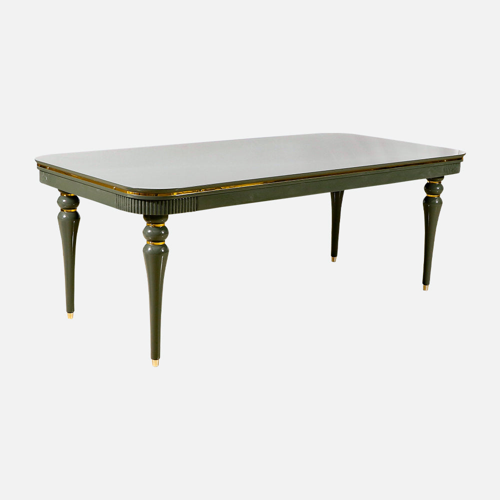 MAARK MARBLE TOP 6 SEATER DINING SET CAPELLA HT