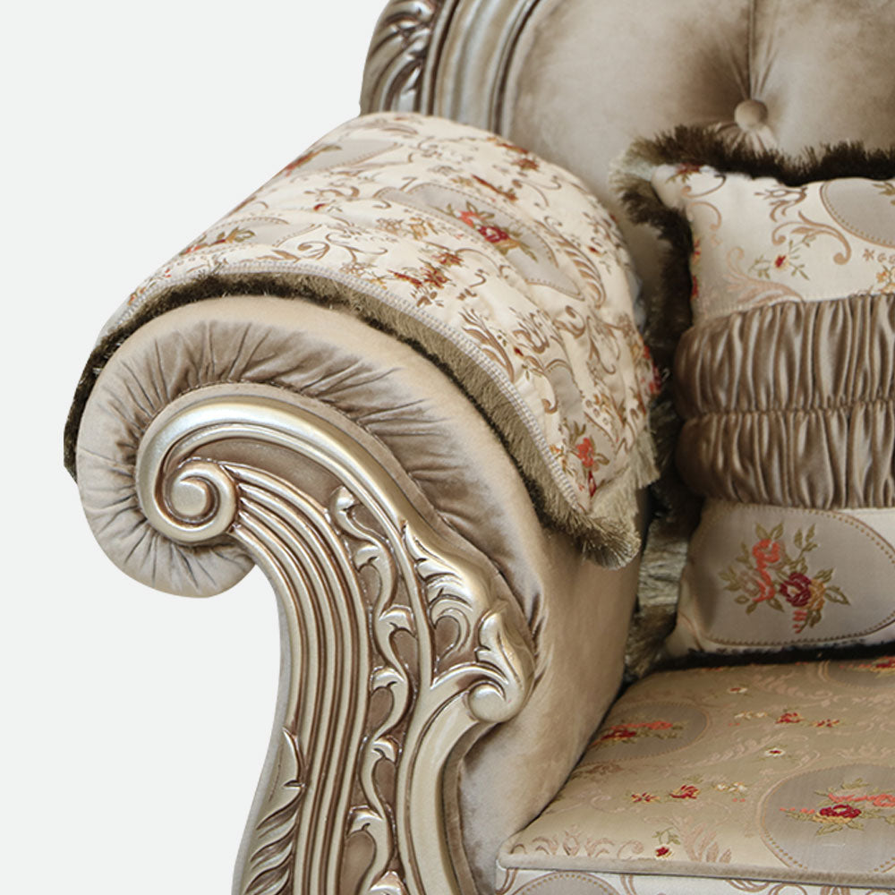 MAARK PALACE SOFA SET (3+2+2+SETTY) GAMLEVALA BF