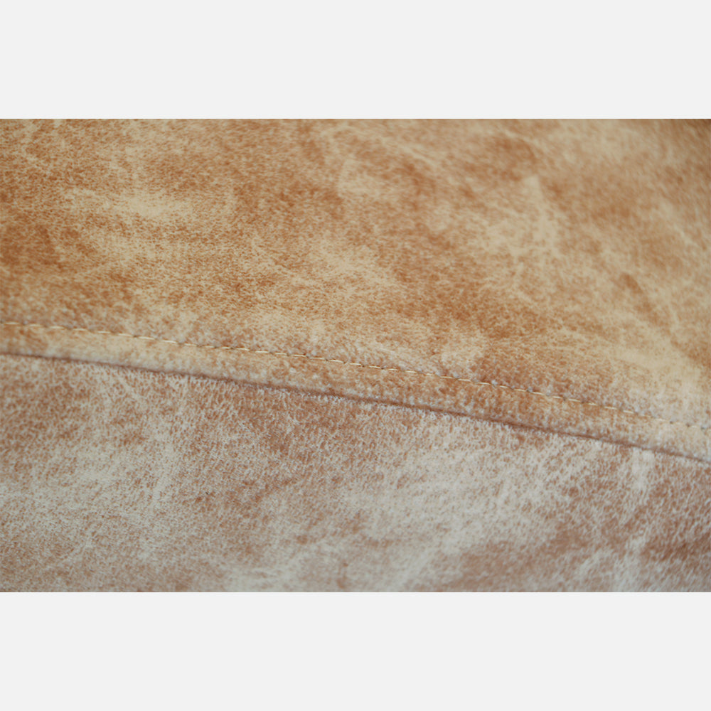 MAARK FABRIC CORNER SOFA 5 SEATER PLATINA BROWN COLOUR