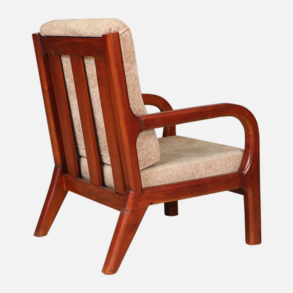 MAARK WOODEN SOFA MH SF 01 SINGLE SEATER DC