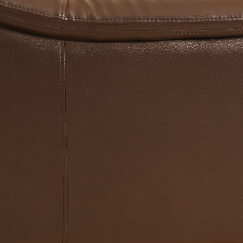 MAARK LEATHERETTE SOFA SET (3+1+1) CERMAI MAROON COLOUR HT