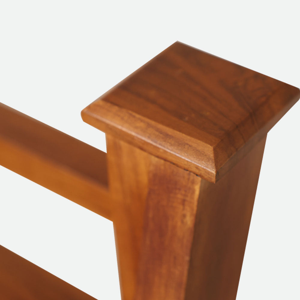 MAARK WOODEN CORNER STAND 3 FEET LADDER VMG