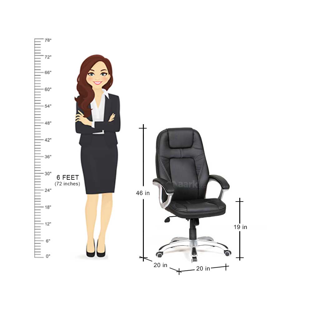 MAARK HIGH BACK OFFICE CHAIR MS 039 DH