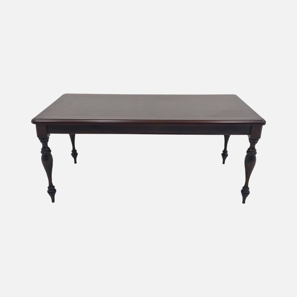 MAARK WOODEN TOP 6 SEATER DINING SET REGGIE-4354T-4354SC HT