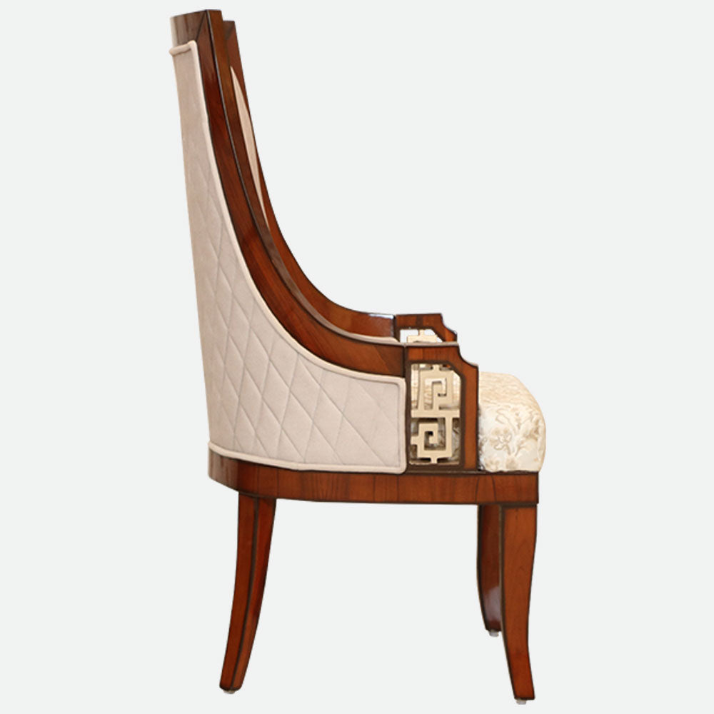 MAARK MARBLE TOP 6 SEATER DINING SET 6030 TD