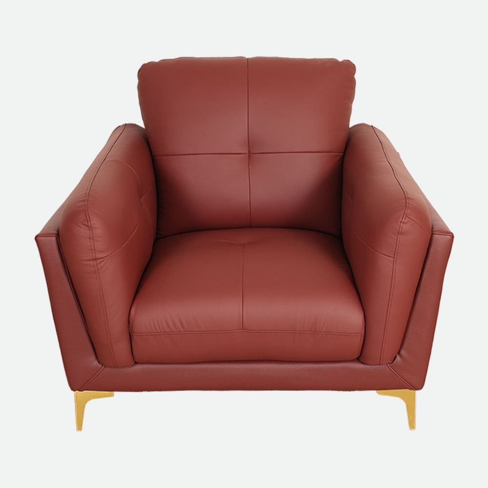 MAARK LEATHER SOFA SET (3+1+1) BAGAN