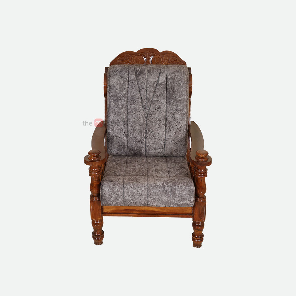 MAARK WOODEN SOFA SET (3+1+1) S-14 WCF