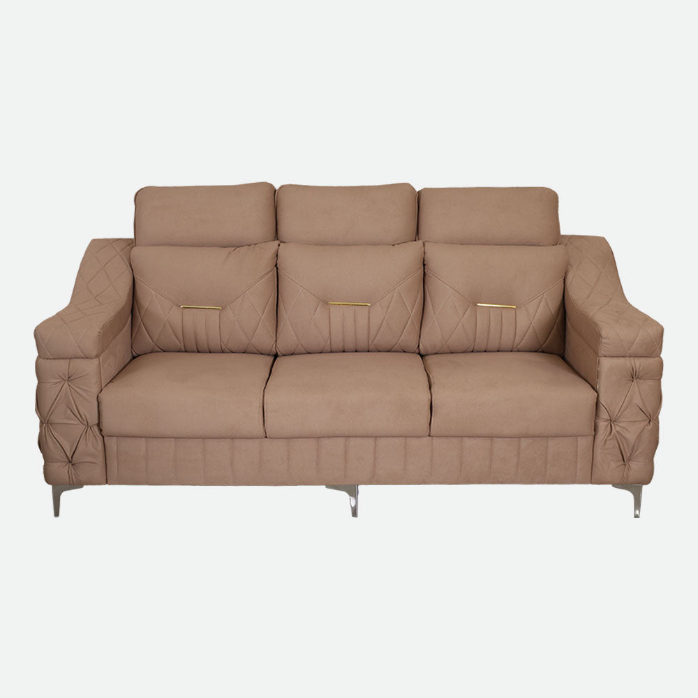 MAARK FABRIC SOFA SET (3+2) CAMEL BACK
