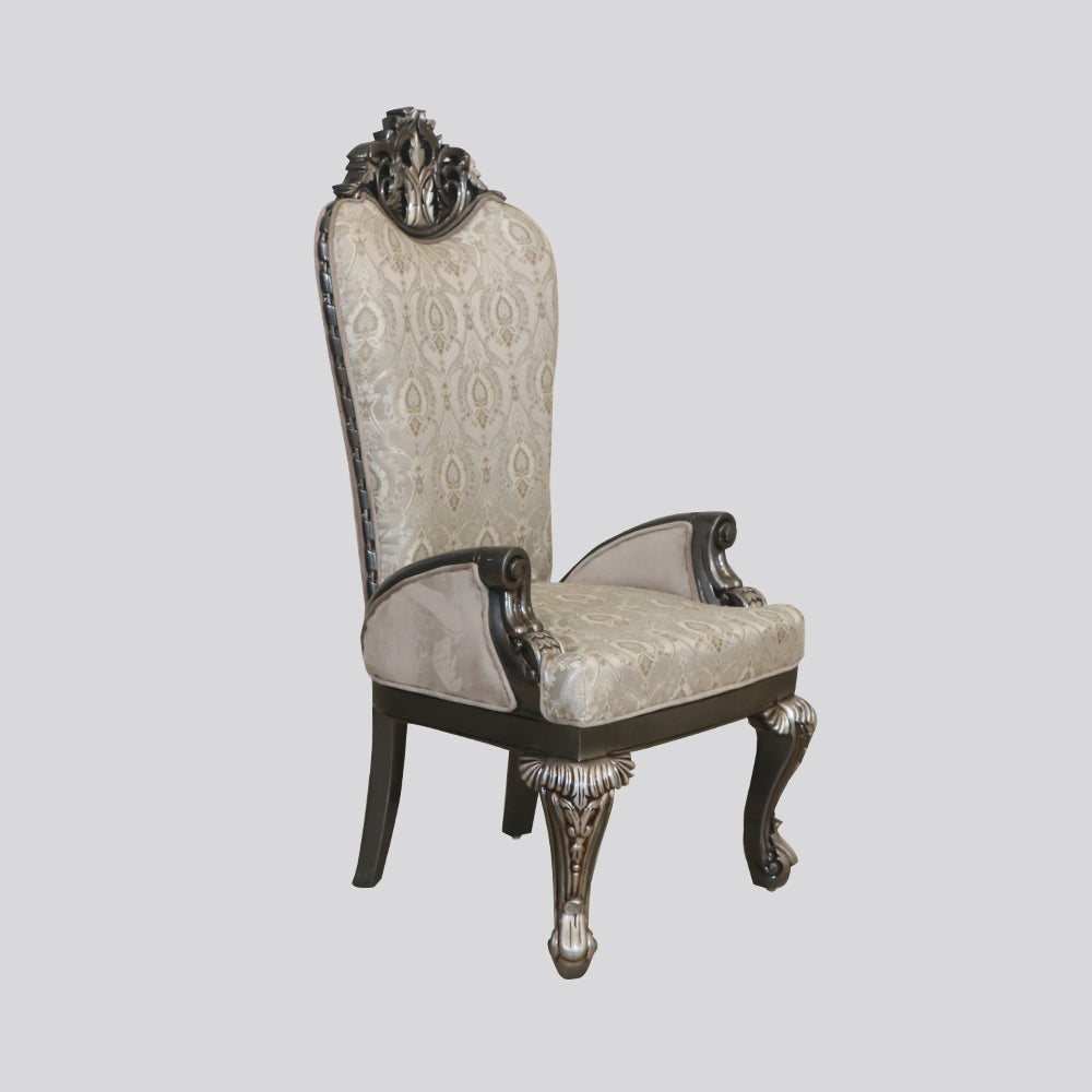 MAARK MARBLE TOP 6 SEATER DINING SET 6002 BF