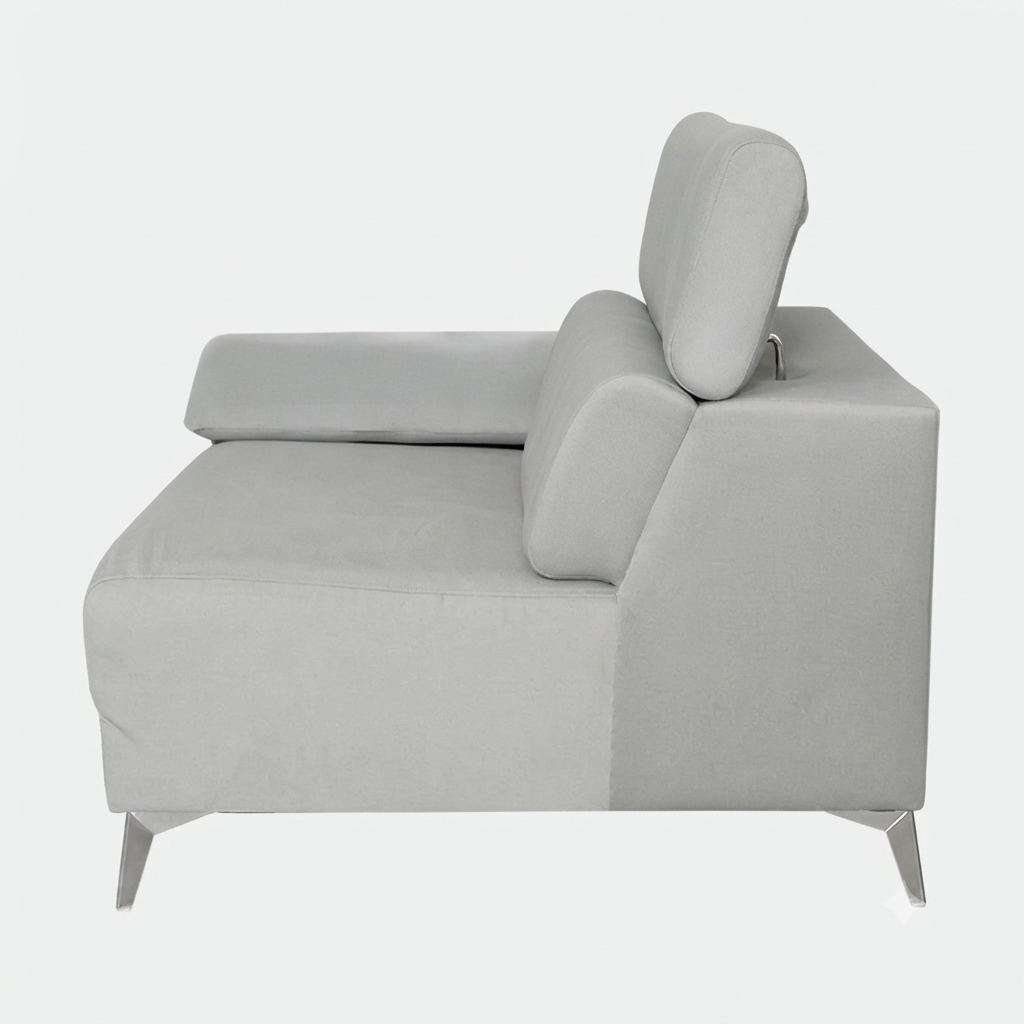 MAARK FABRIC CORNER SOFA 6 SEATER ROYCE