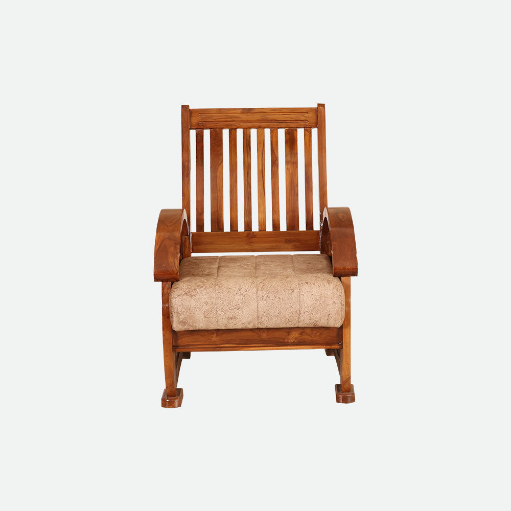 MAARK WOODEN SOFA SET (3+1+1) S-23 WCF