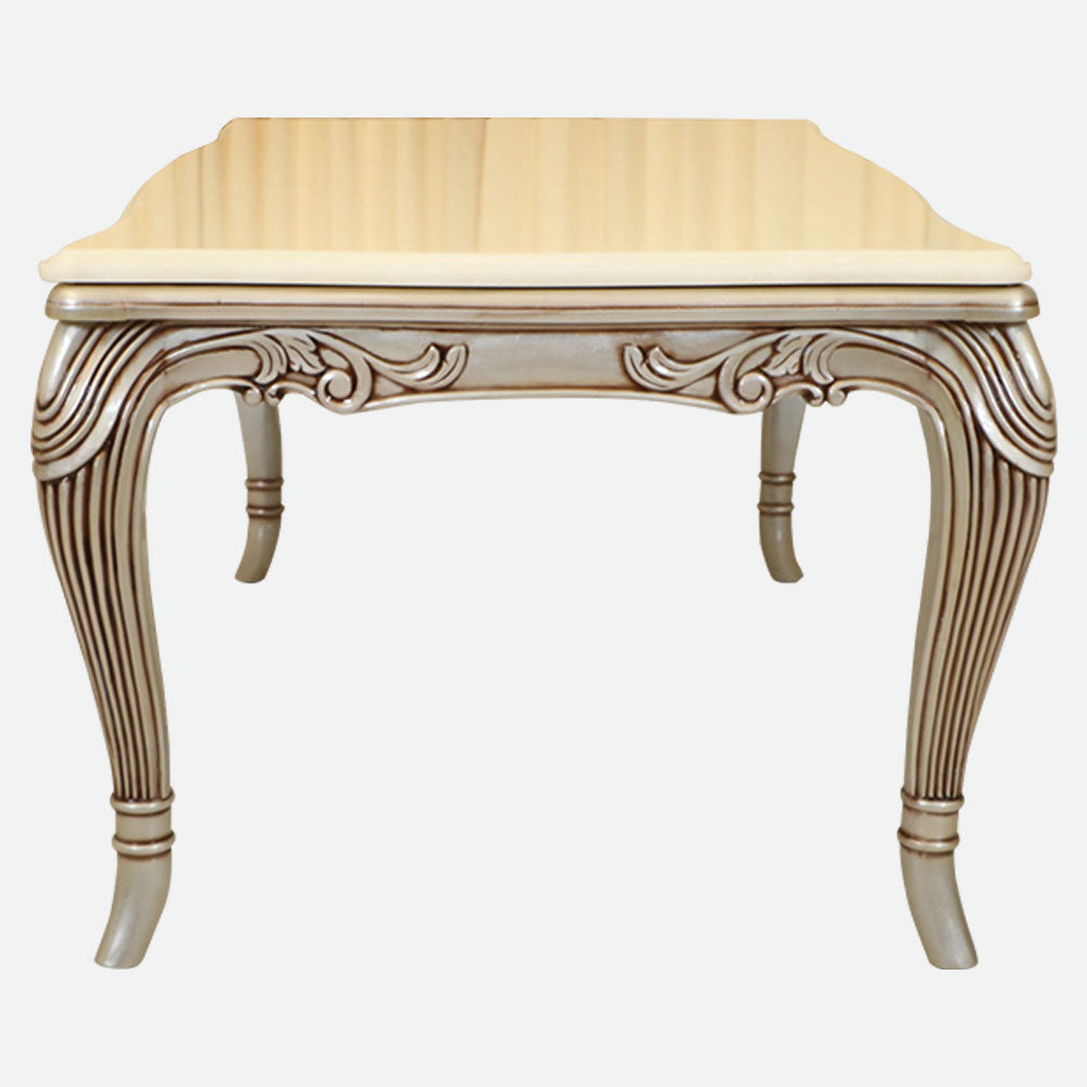 MAARK MARBLE TOP 6 SEATER DINING SET 6001 BF