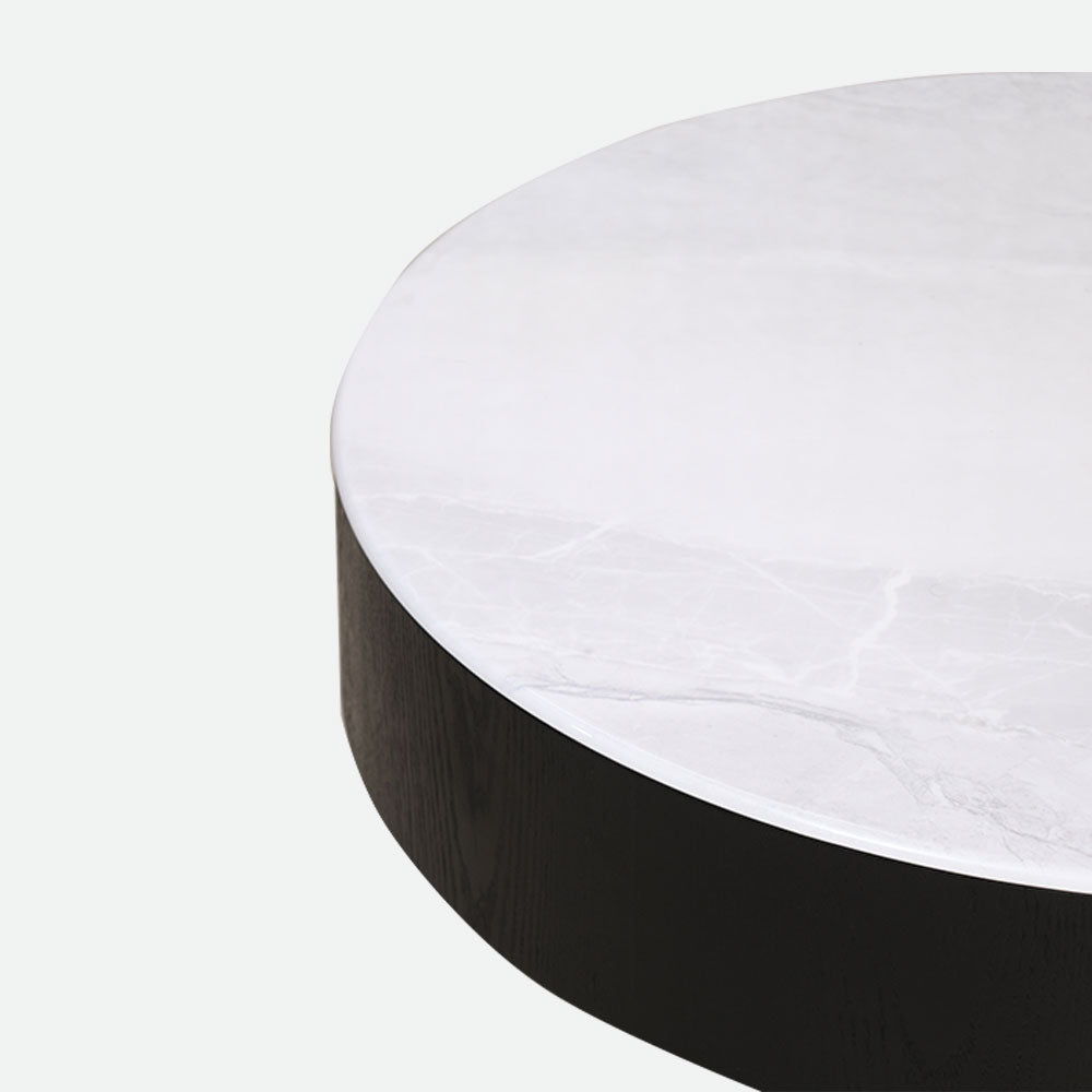 MAARK MARBLE TOP COFFEE TABLE CJ3515 HT