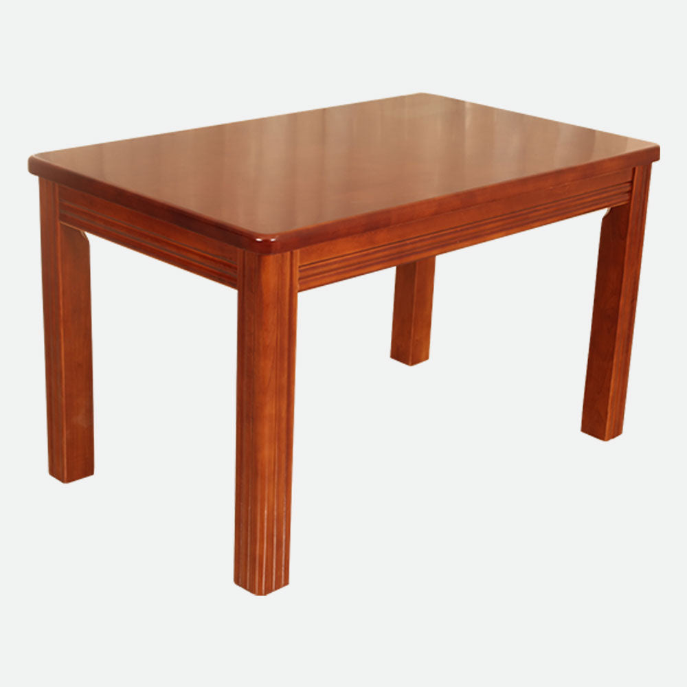 MAARK WOODEN TOP 4 SEATER DINING SET A2023-A2 HT