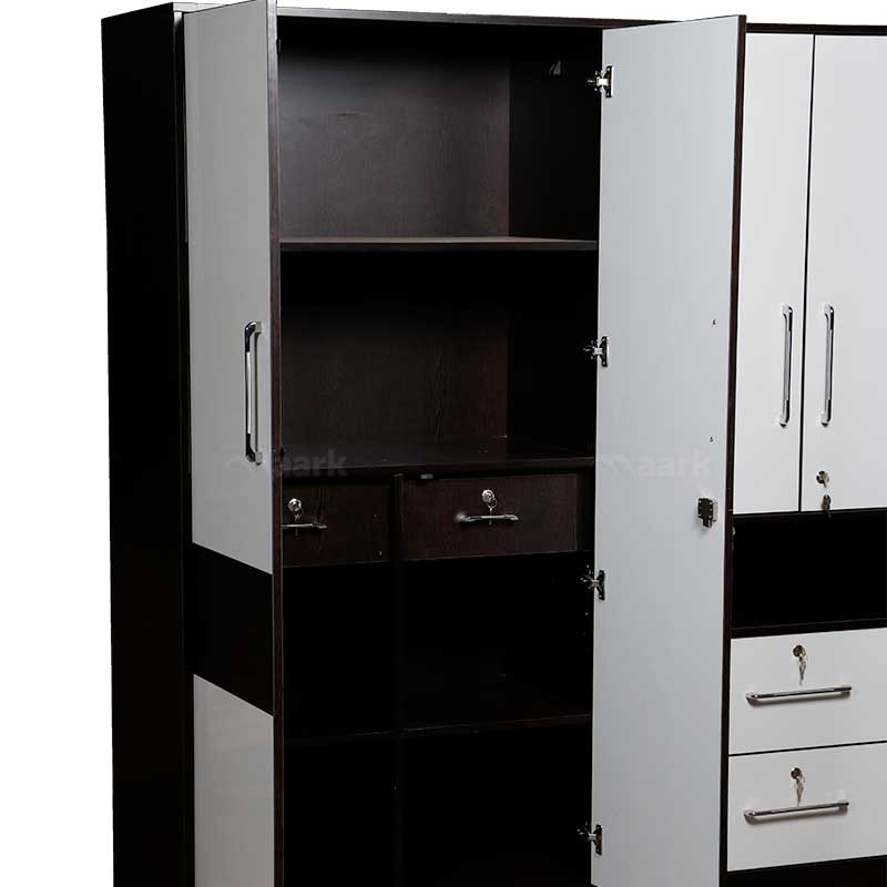 MAARK 4 DOOR WARDROBE MAYA