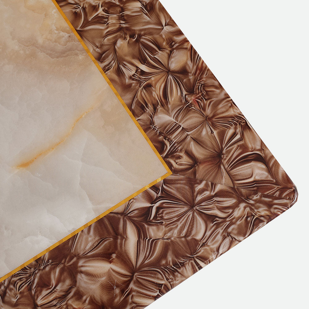 MAARK MARBLE TOP 4 SEATER DINING SET 167-F98 HT