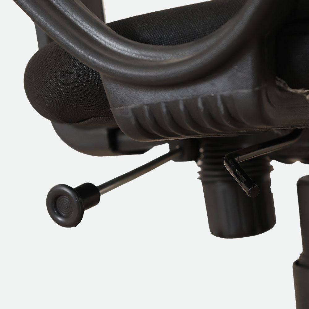 MAARK MEDIUM BACK OFFICE CHAIR 2018 BLACK COLOUR AS