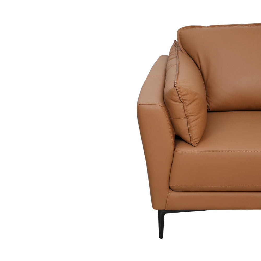 MAARK LEATHER SOFA SET (3+2) 6015 COL TAUPE ML