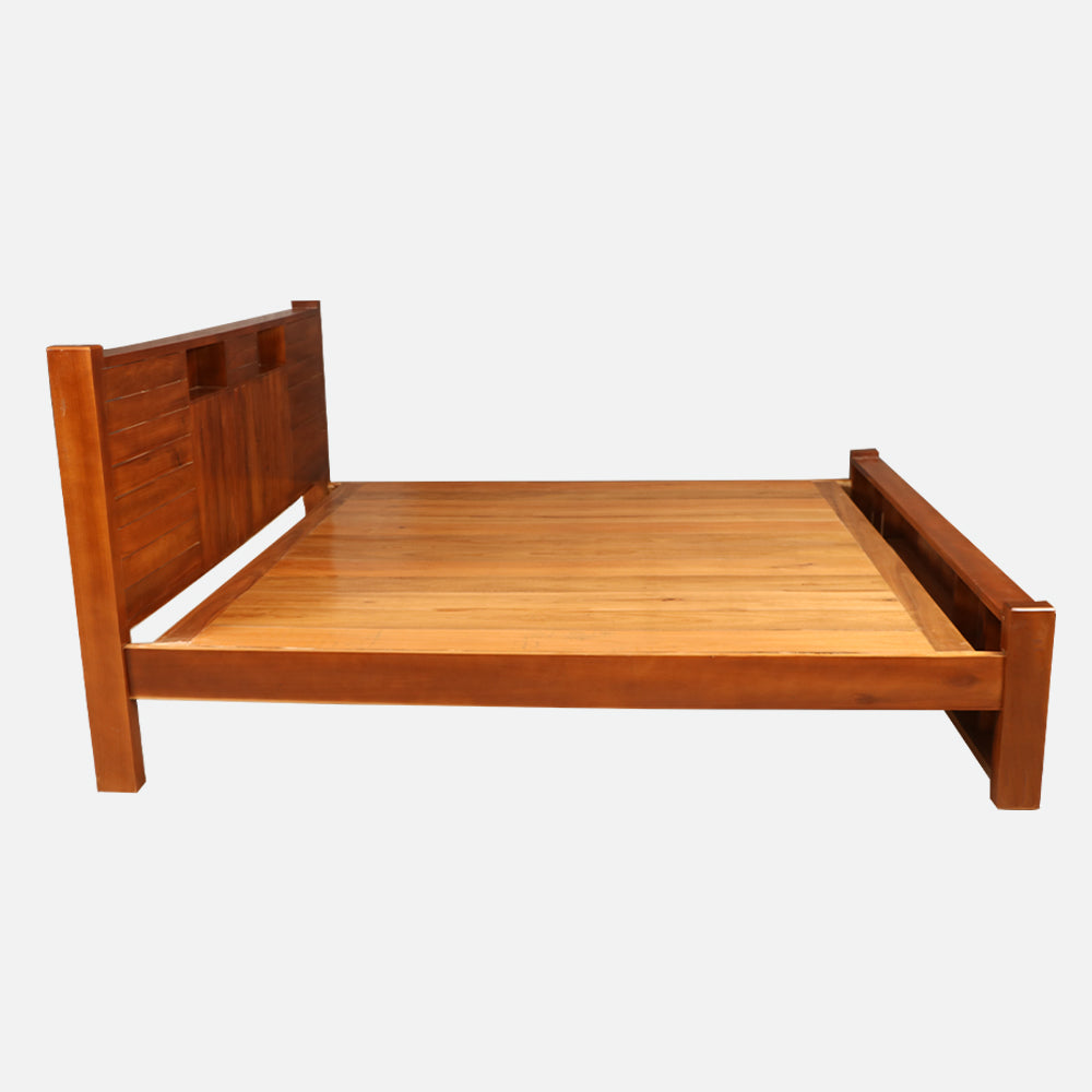 MAARK KING SIZE BED (6*6.25) AK DOUBLE MOBILE IR