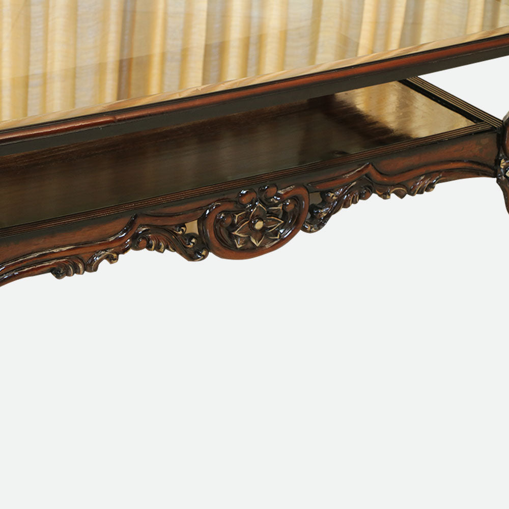 MAARK GLASS TOP COFFEE TABLE 008 TD