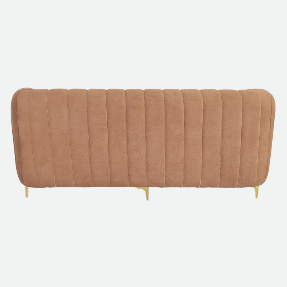MAARK FABRIC THREE SEATER SOFA FLOREDA