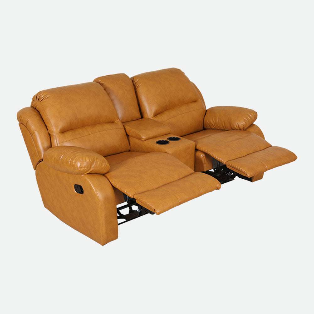 MAARK MOTORIZED RECLINER FABRIC SOFA SET (3R+2R+CONSOLE+1MOT) F411