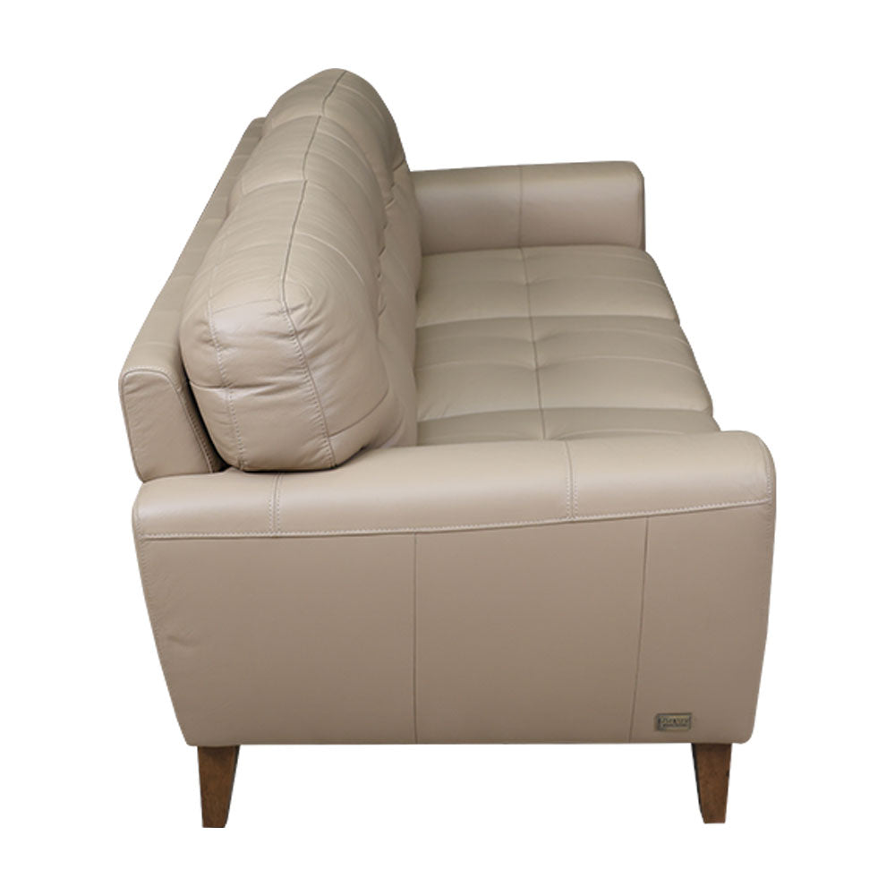 MAARK LEATHER SOFA SET (3+2) 6031 COL TAUPE ML