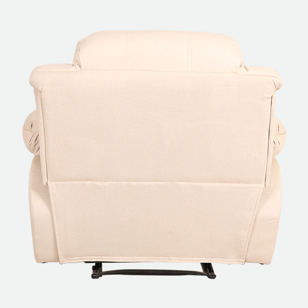 MAARK MANUAL RECLINER FABRIC SOFA SINGLE SEATER F211