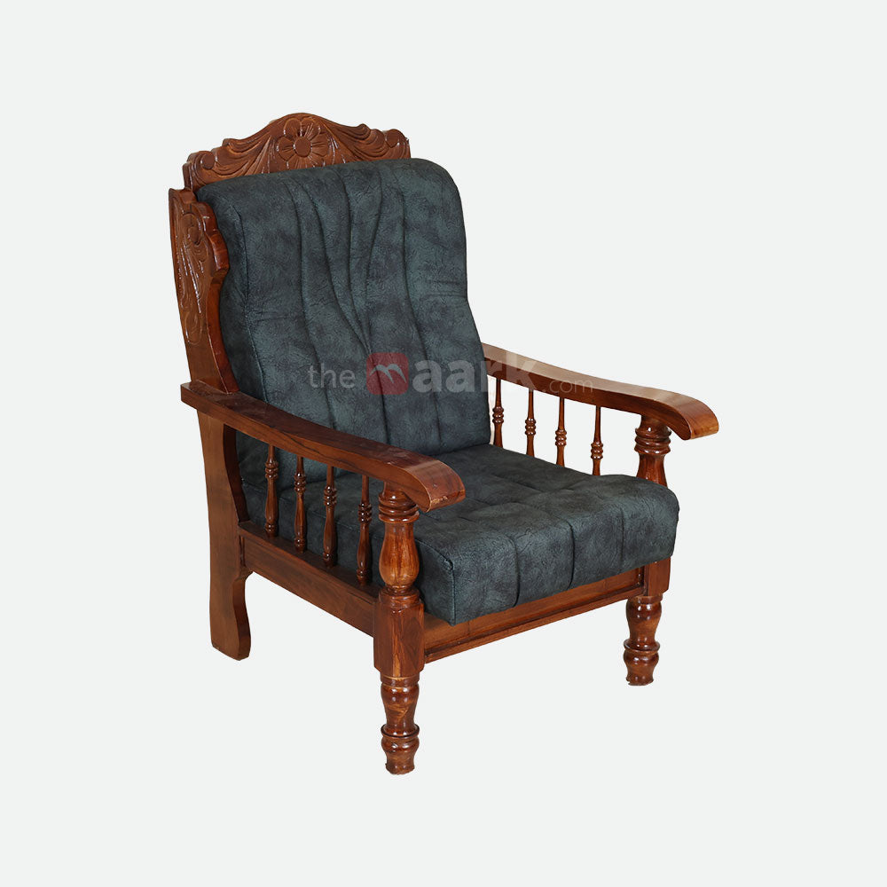 MAARK WOODEN SOFA SET (3+1+1) S-13 WCF